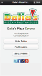 Mobile Screenshot of daliascorona.com